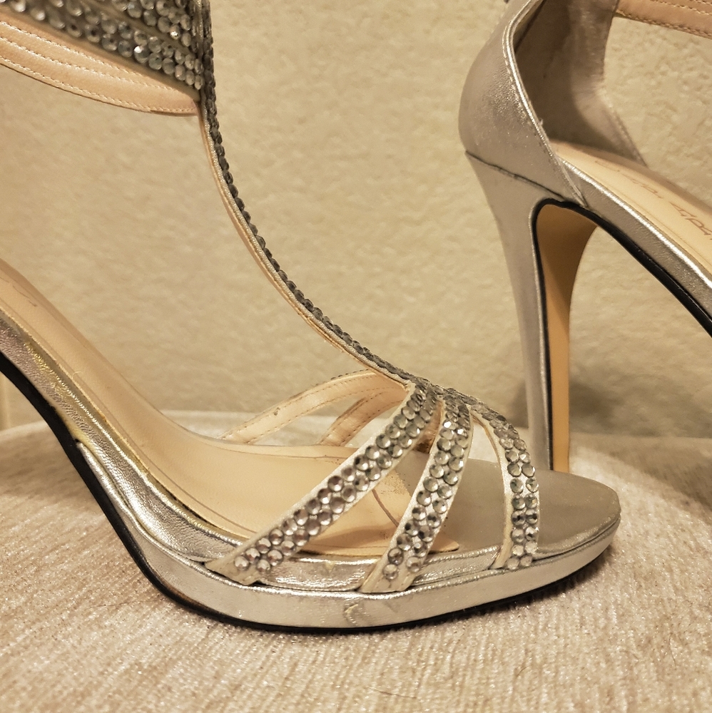Caparros Rhinestone Heels - Picture 7 of 9